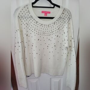 Lilly Pulitzer Embellished Sweater